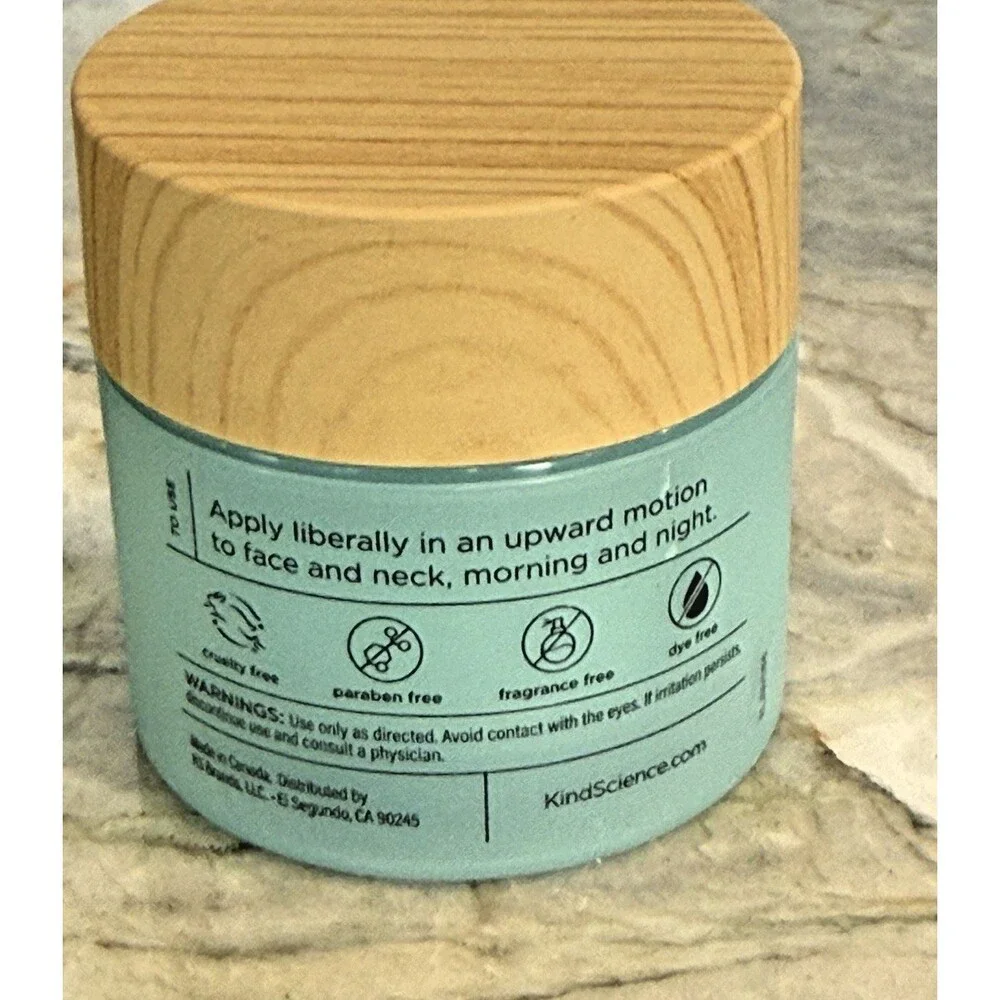 New Kind Science Hydration Cream Face Moisturizer Anti-Aging Full Size 2 FLOz